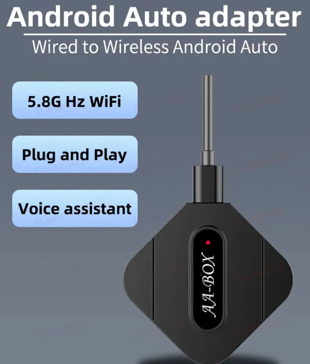 Adaptador para Android Auto sem fio