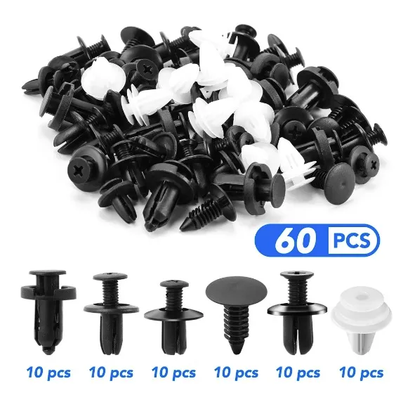 60 grampos diversos para Honda Fit